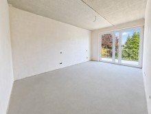 (15) Hier ein Blick in das erste Schlafzimmer mit Balkonzugang iTH: Penthouse in Perfektion - Elegantes Neubaujuwel mit gro�z�gigen Balkonen im Fuhlenbrock!