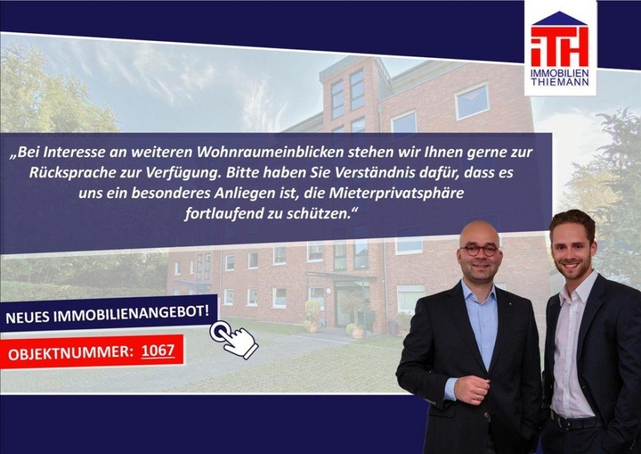 Wir achten auf die Mieterprivatsph�re Erdgeschosswohnung Bottrop / Stadtmitte
