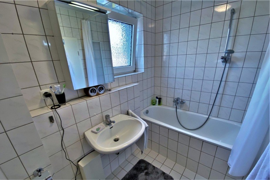 Eine Impression aus dem Wannenbadezimmer Dachgeschosswohnung Bottrop / Fuhlenbrock