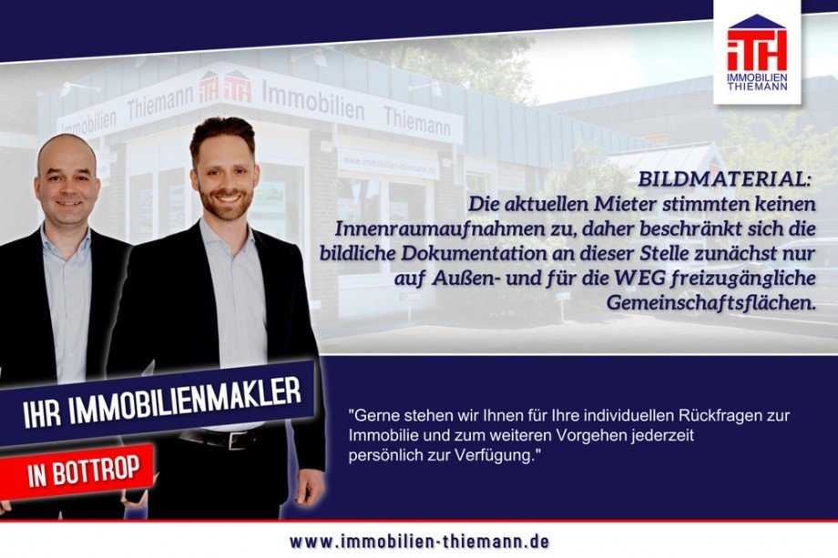 (21) Information zu den fehlenden Innenraumbildern dieses Immobilienangebotes Etagenwohnung Bottrop / Fuhlenbrock