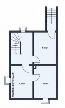 (29) Der Hausgrundriss im Kellergeschoss iTH: Mehr Garten, mehr Freiheit, mehr Zuhause - Reihenendhaus in Bottrop-Batenbrock!
