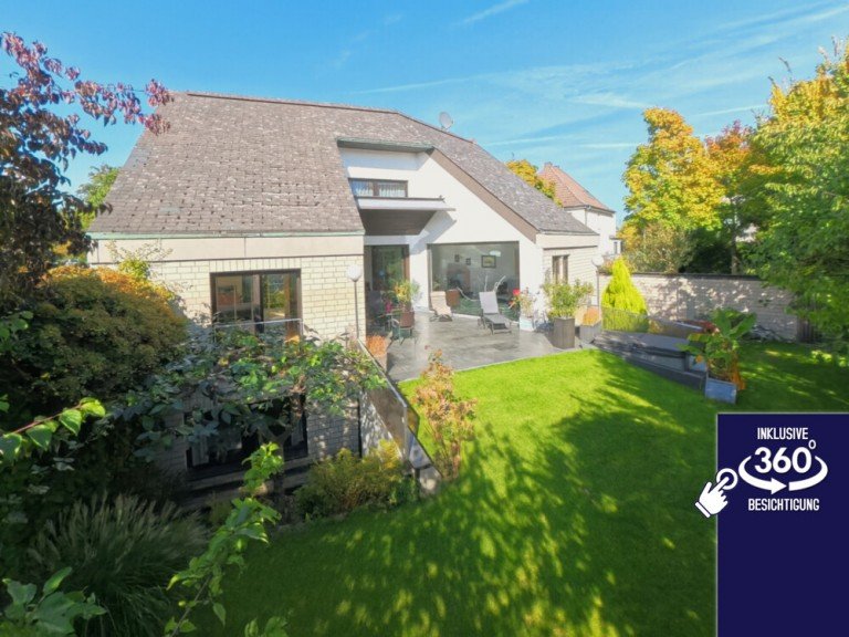 (1) Herzlich willkommen Bottrop / Stadtmitte - Stadtmitte Erdgeschosswohnung iTH: Stilvoll wohnen am Stadtgarten! ETW im Erdgeschoss mit Gartenidylle f�r Architekturliebhaber!